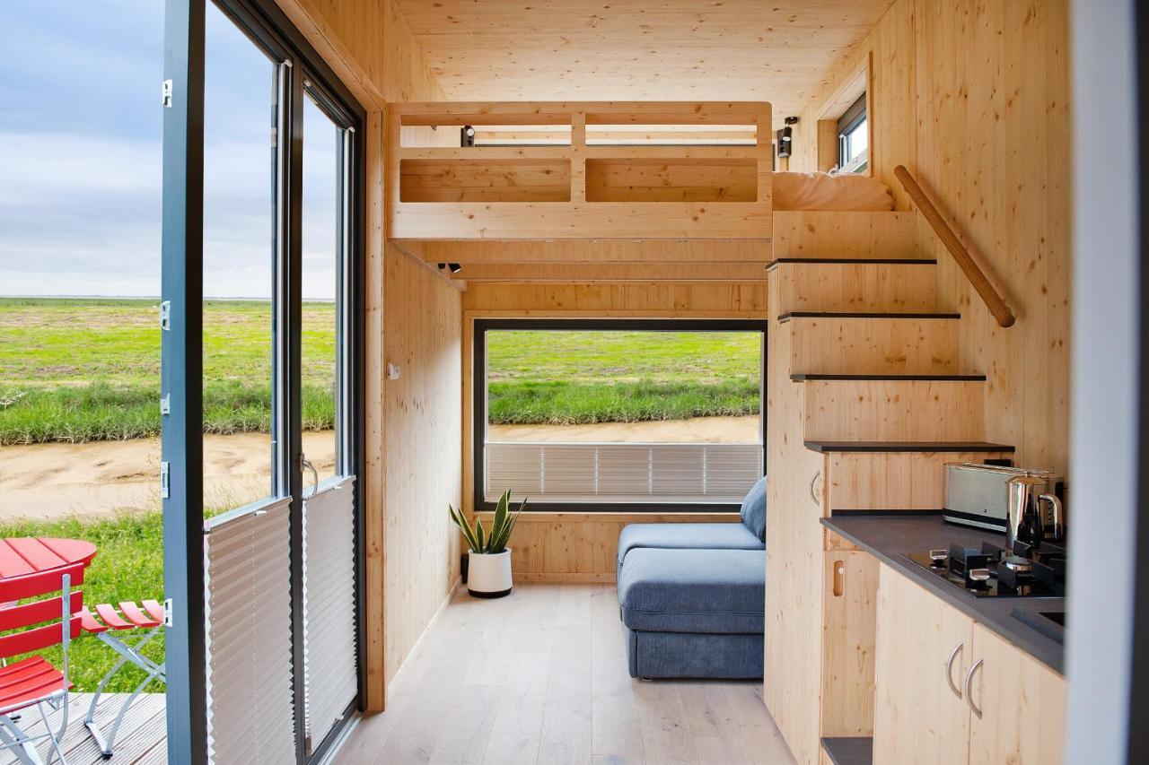 Tiny House Nature 16 Zur Meerseite - Green Tiny Village Harlesiel Carolinensiel Extérieur photo