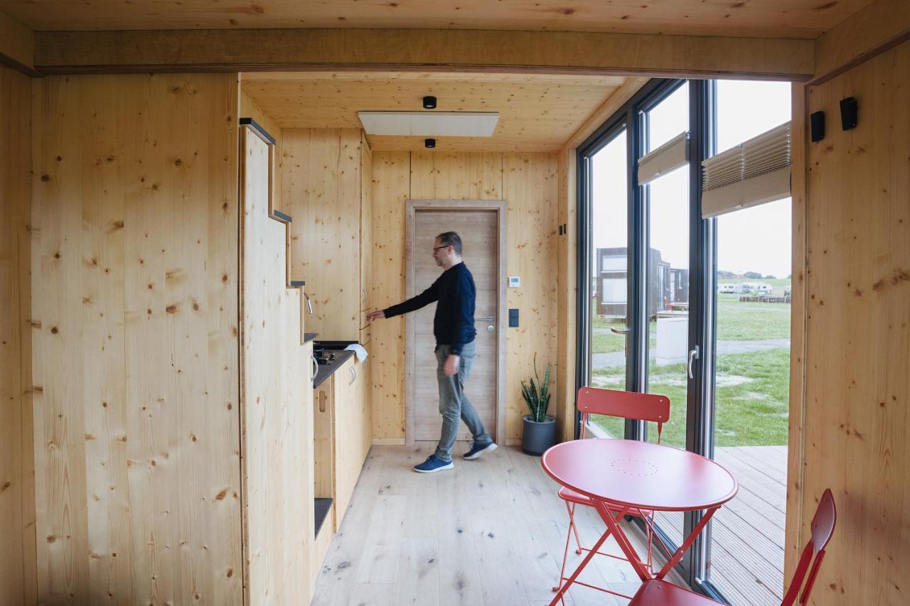 Tiny House Nature 16 Zur Meerseite - Green Tiny Village Harlesiel Carolinensiel Extérieur photo