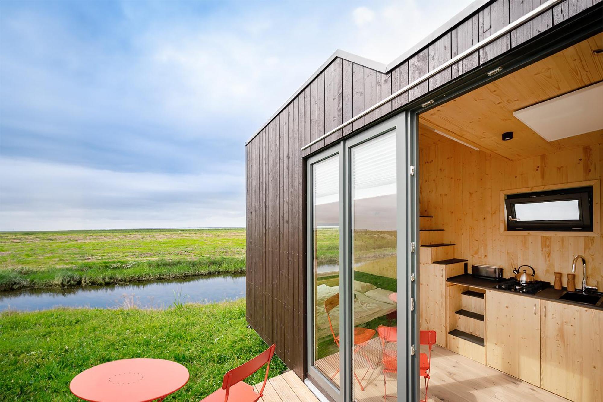 Tiny House Nature 16 Zur Meerseite - Green Tiny Village Harlesiel Carolinensiel Extérieur photo