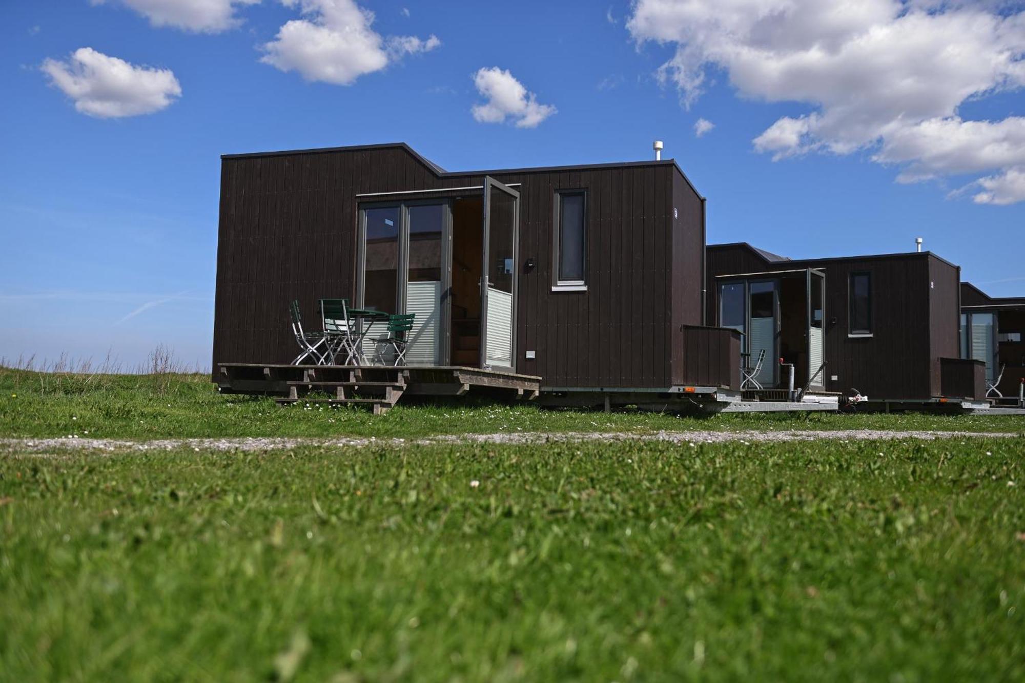 Tiny House Nature 16 Zur Meerseite - Green Tiny Village Harlesiel Carolinensiel Extérieur photo